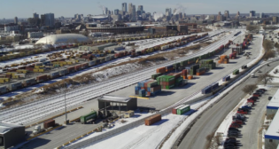 Union Pacific’s Twin Cities Intermodal Terminal celebrated its fourth anniversary in January. (Photograph Courtesy of UP)